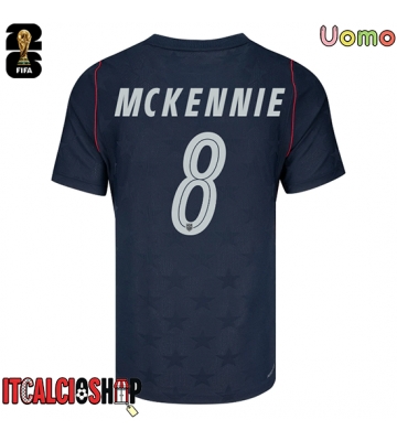 Stati Uniti Weston McKennie #8 Seconda Maglia Mondiali 2026 Manica Corta